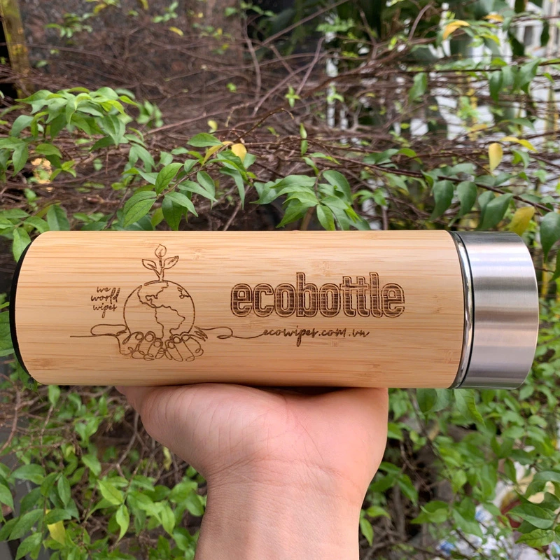 Bình giữ nhiệt vỏ tre – BGM 001