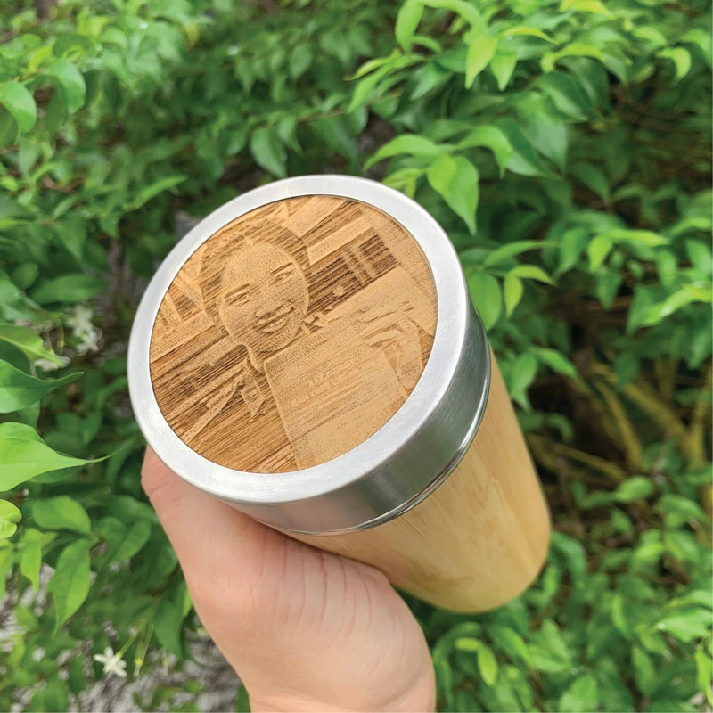 Bình giữ nhiệt vỏ tre – BGM 001