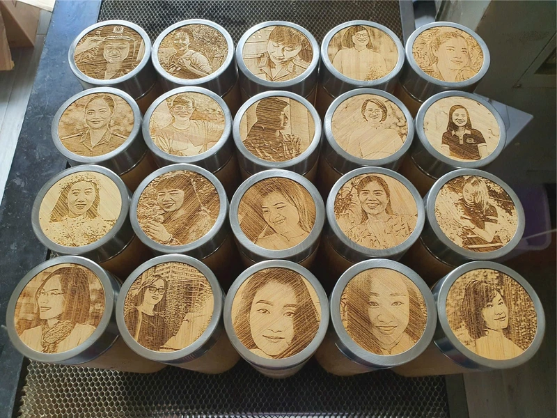 Bình giữ nhiệt vỏ tre – BGM 001