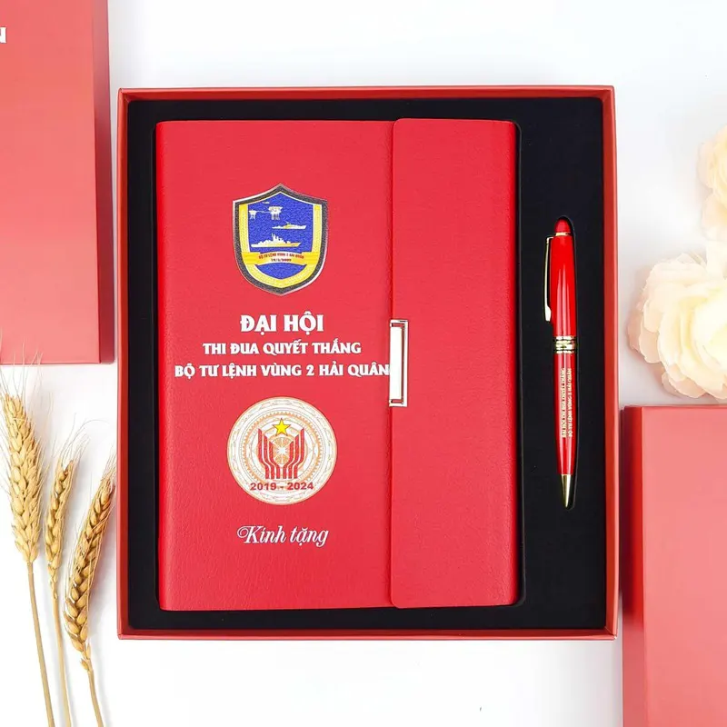 GS 001 - GIFTSET (Sổ tay + Bút ký + Hộp quà)