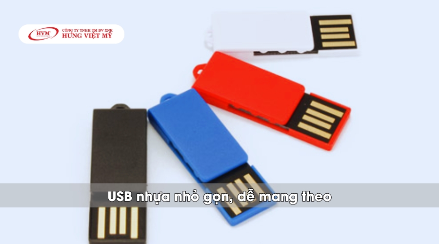 USB nhựa có tính thực tế cao