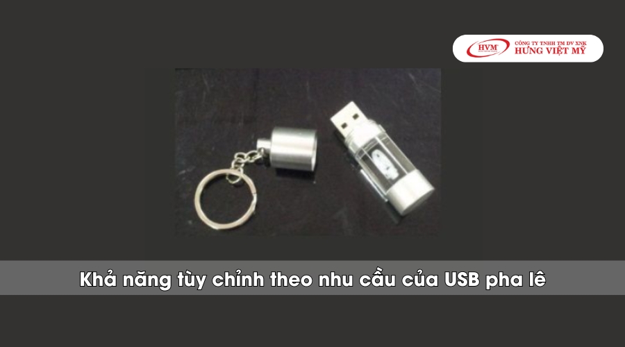 Khả năng tùy chỉnh của usb pha lê