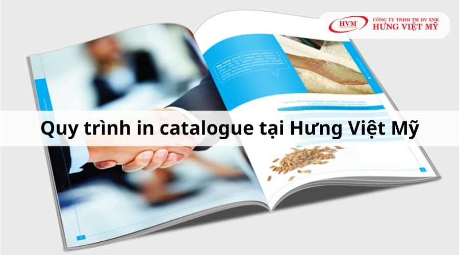 Quy trình in catalogue tại Hưng Việt Mỹ