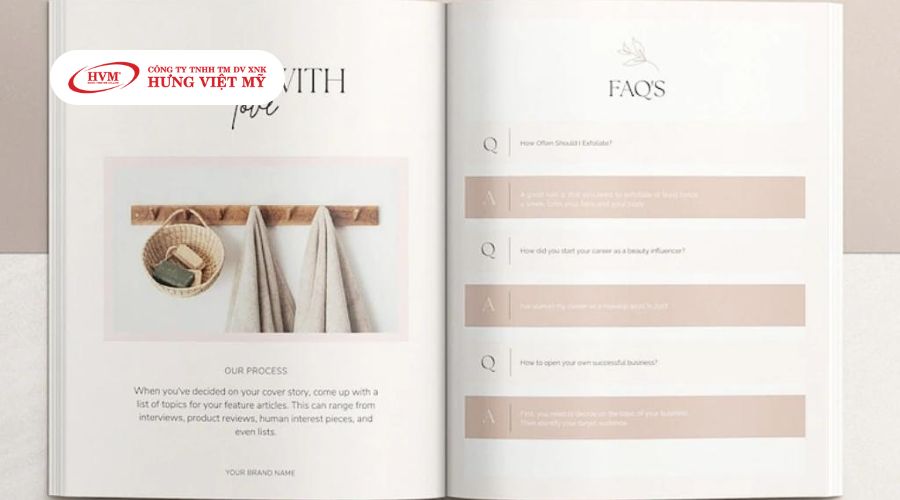 Mẫu in catalogue thời trang