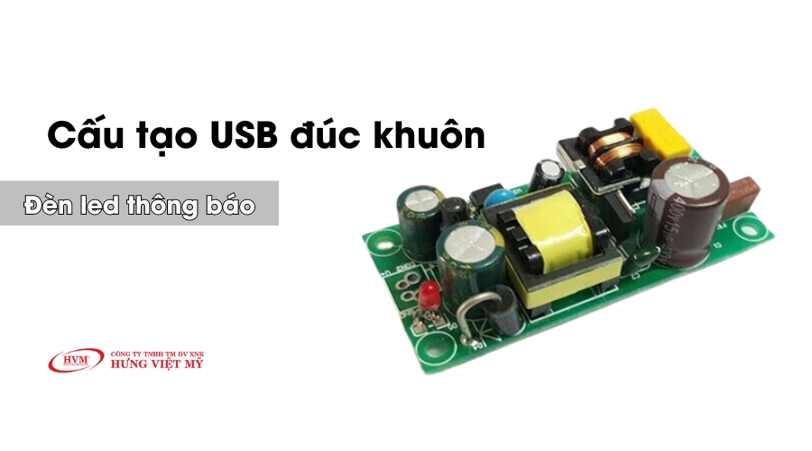 Đèn LED thông báo của USB đúc khuôn