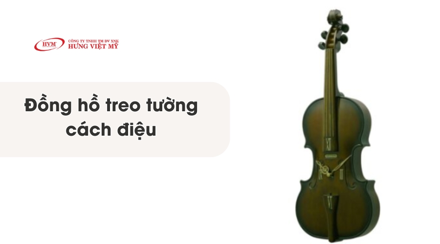 Đồng hồ treo tường cách điệu