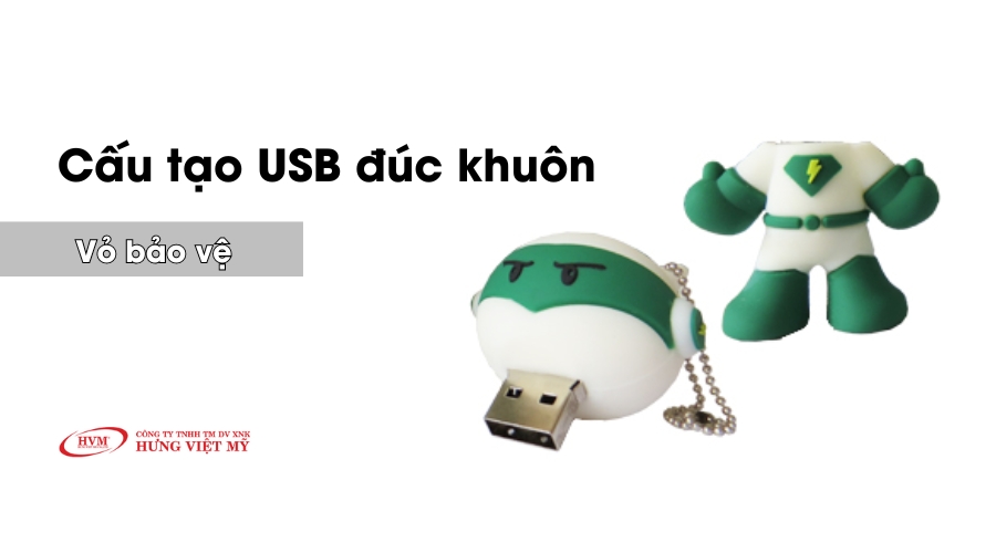 Vỏ bảo vệ được đúc khuôn của USB đúc khuôn