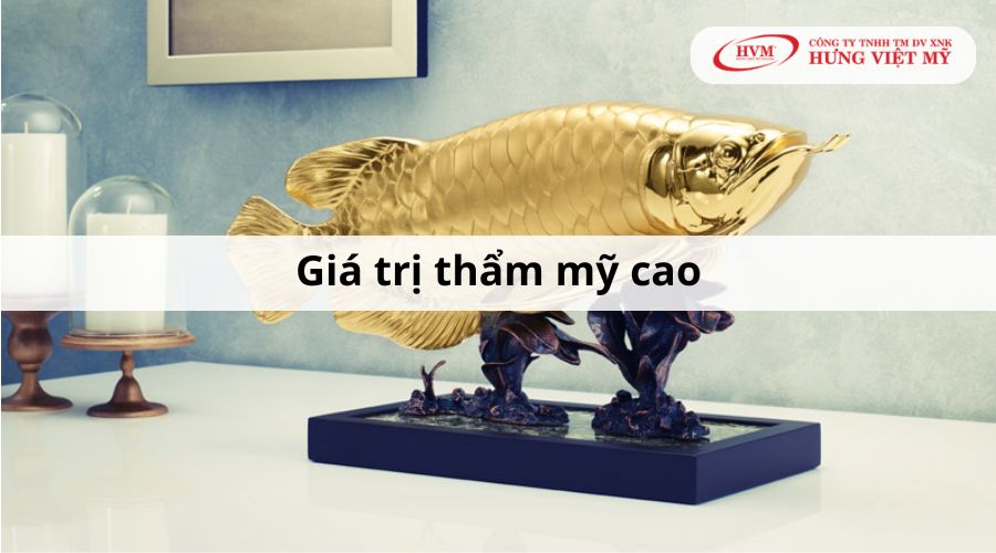 Quà tặng mạ vàng có giá trị thẩm mỹ cao