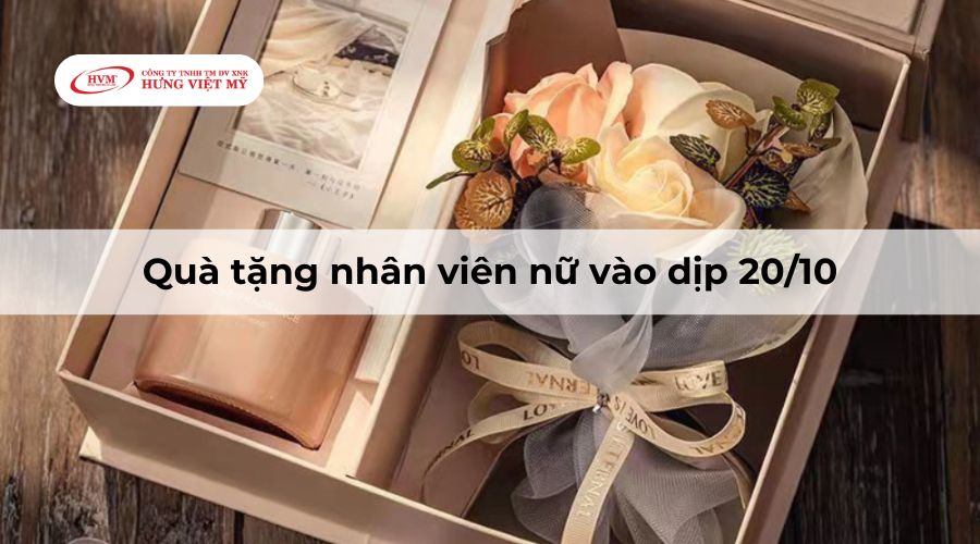 Quà tặng 20/10 cho nhân viên nữ 