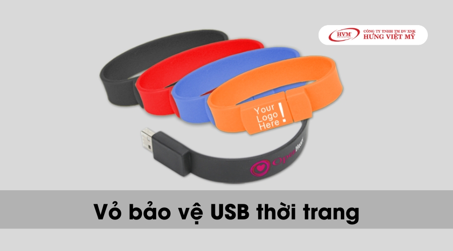 Vỏ bảo vệ USB thời trang