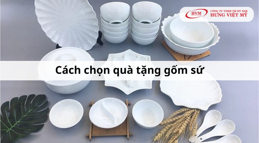 Cách chọn quà tặng gốm sứ