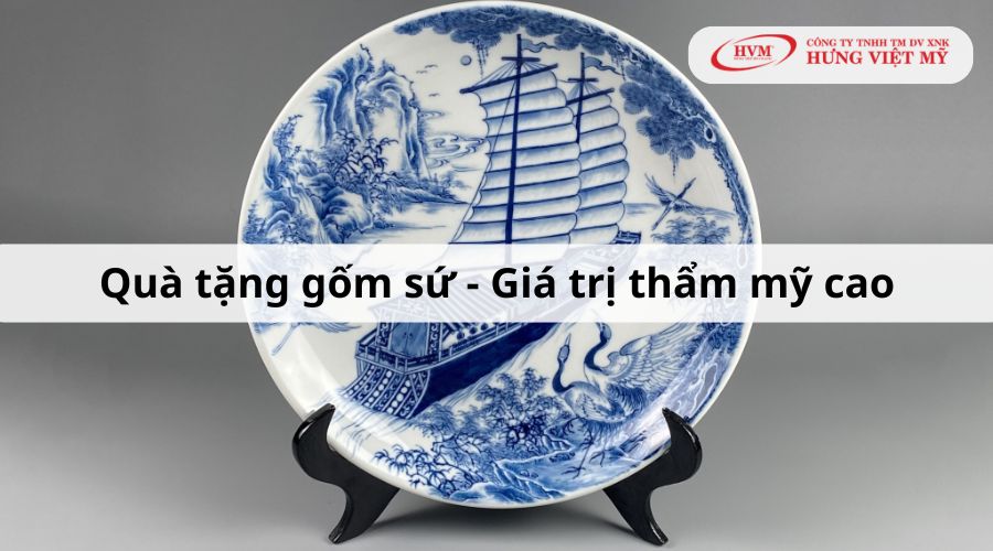 Ý nghĩa của quà tặng gốm sứ: giá trị thẩm mỹ