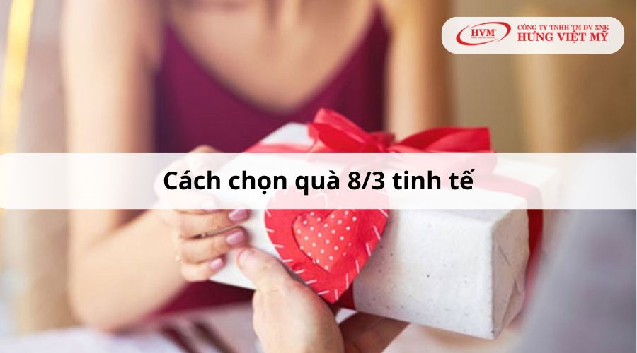 Cách chọn quà 8/3 tinh tế