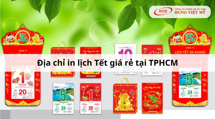 Địa chỉ in lịch Tết giá rẻ tại TPHCM