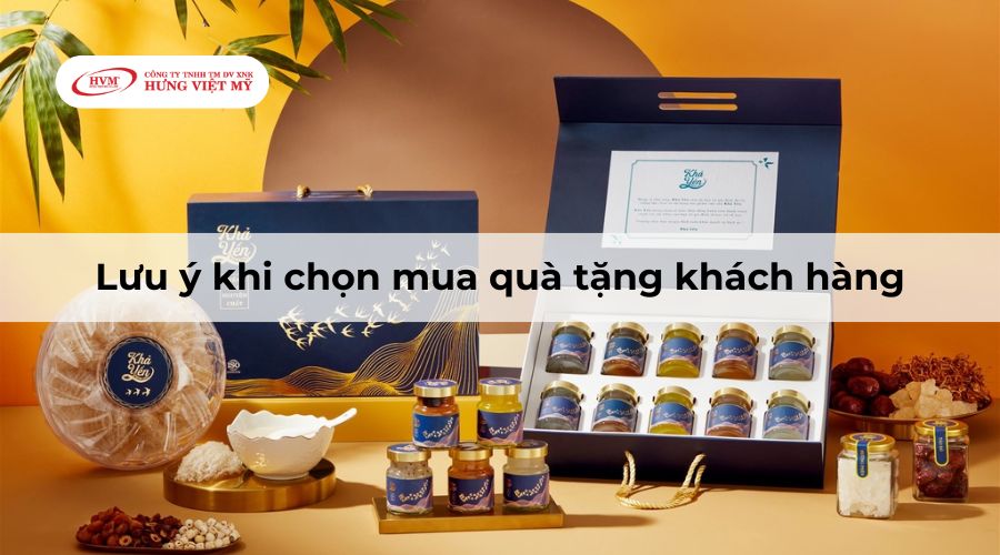 Lưu ý khi chọn mua quà tặng khách hàng