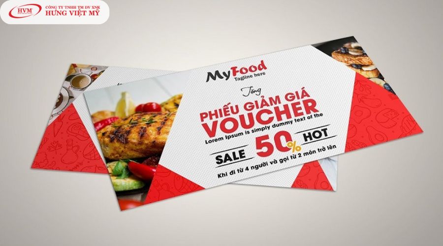 Mẫu voucher giảm giá