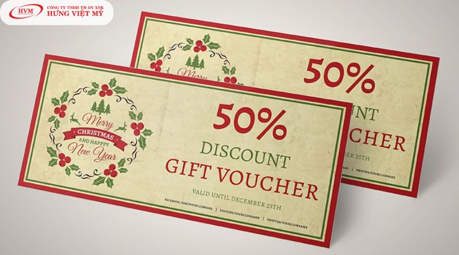 Mẫu voucher quà tặng