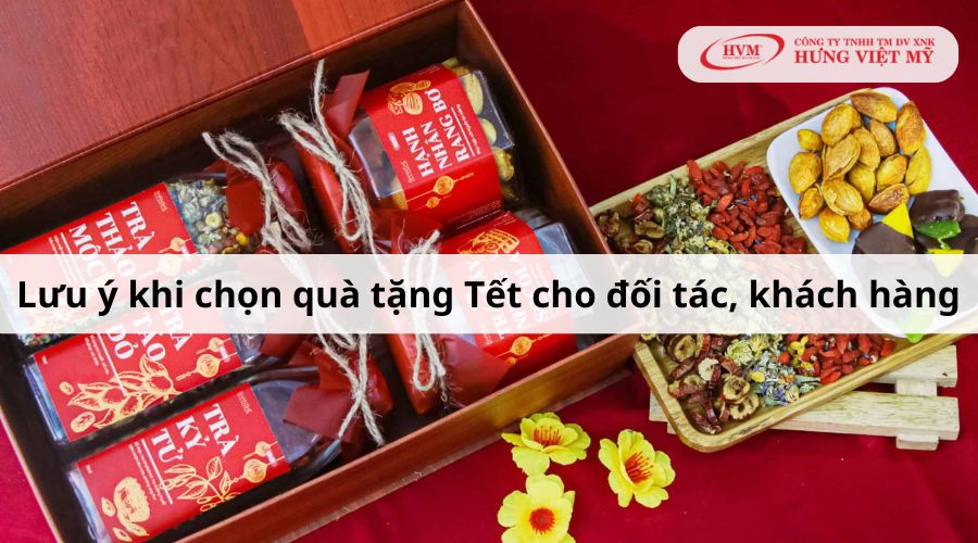 Lưu ý khi chọn quà tặng Tết cho đối tác, khách hàng