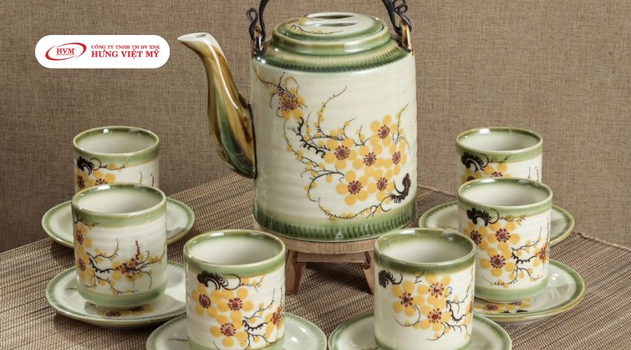 Bộ ấm chén uống trà truyền thống Việt Nam