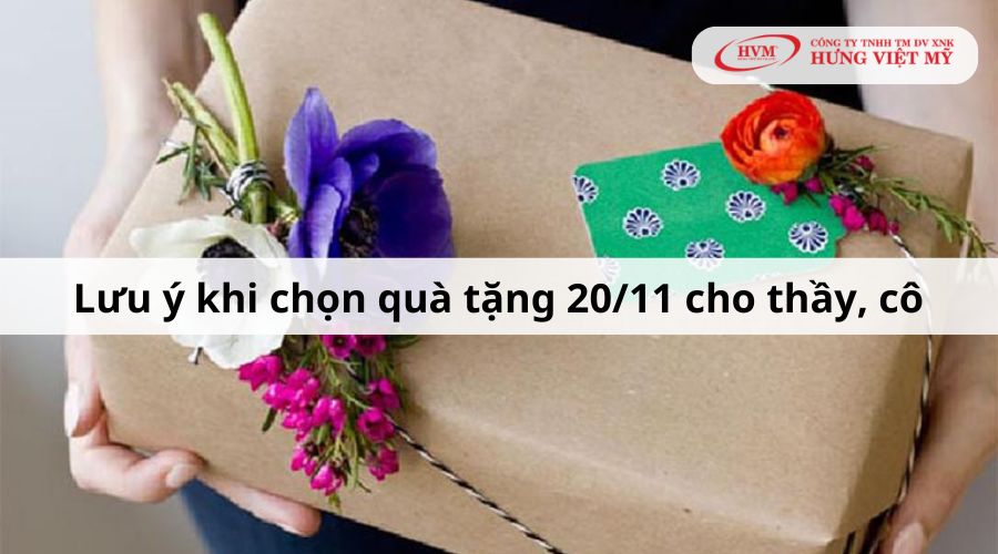 Lưu ý khi chọn quà tặng 20/11 cho thầy, cô