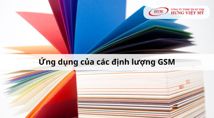 Ứng dụng của các định lượng GSM