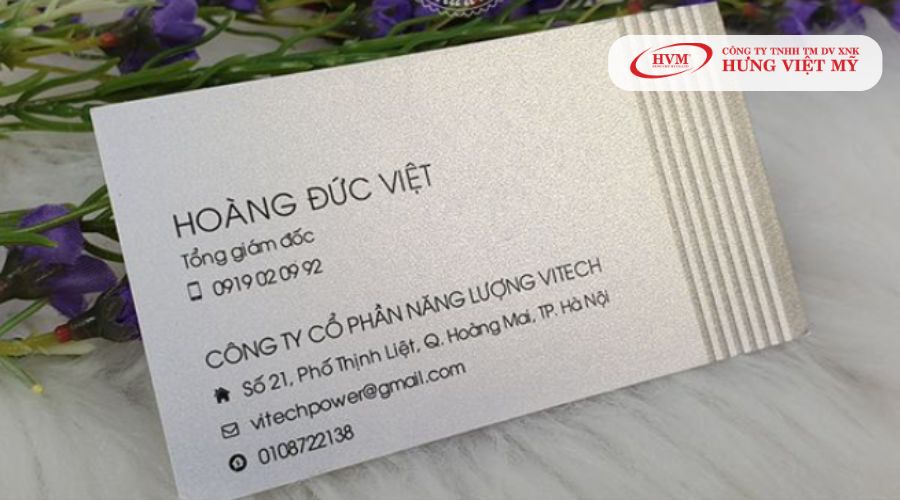 Mẫu name card giám đốc chuyên nghiệp