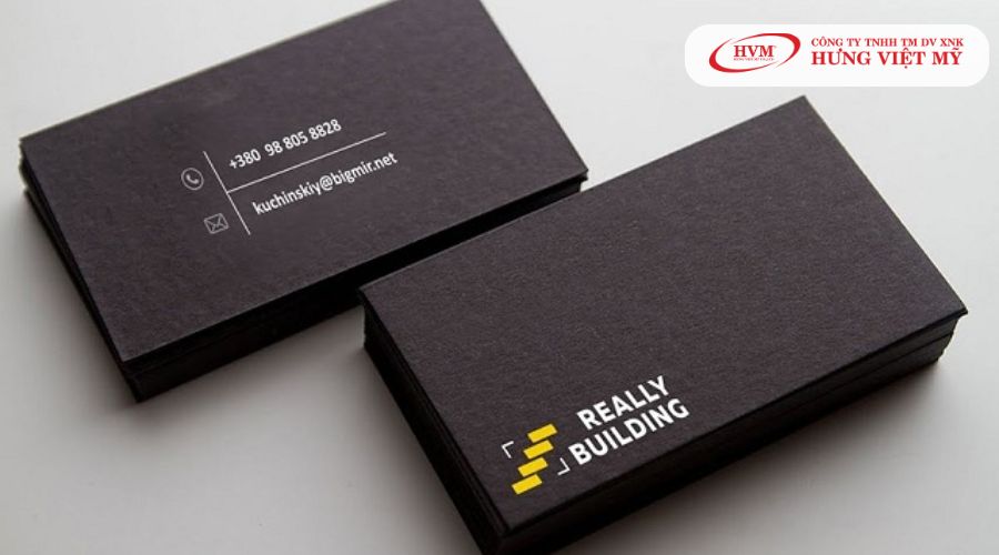 Mẫu name card nội thất đẹp mắt