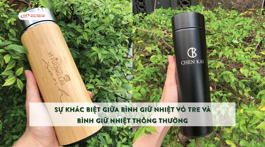 Cấu tạo bình giữ nhiệt vỏ tre