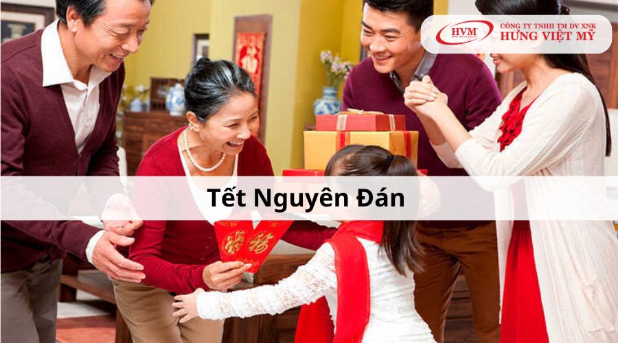 Tết Nguyên Đán là ngày lễ tặng quà ở Việt Nam