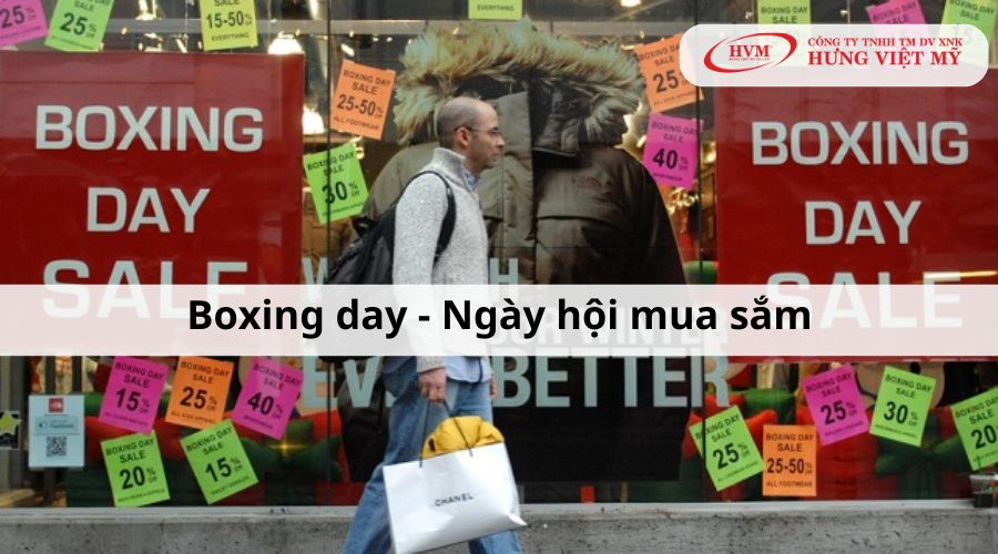 Ý nghĩa ngày boxing day là ngày hội mua sắm