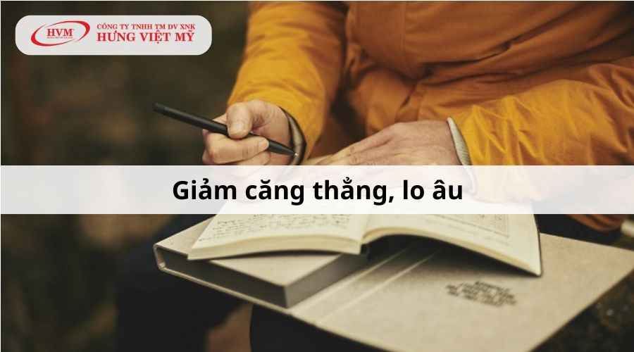 Lợi ích của cuốn sổ tay Gotino giúp giảm căng thẳng, lo âu