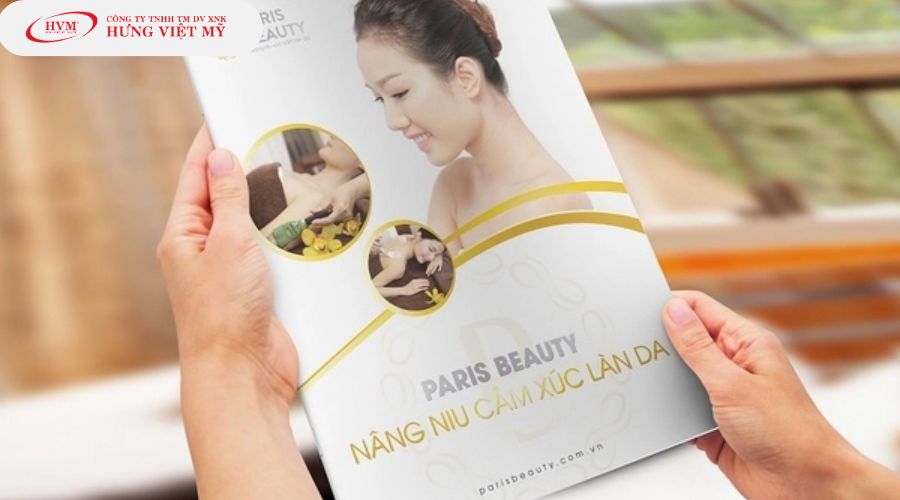 Mẫu catalogue dịch vụ spa đẹp