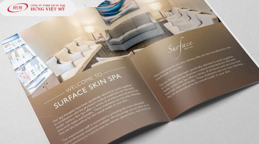 Catalogue mẫu dịch vụ spa đẹp