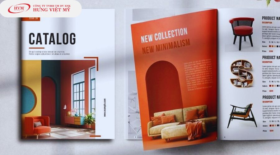 Mẫu catalogue giới thiệu sản phẩm nội thất 