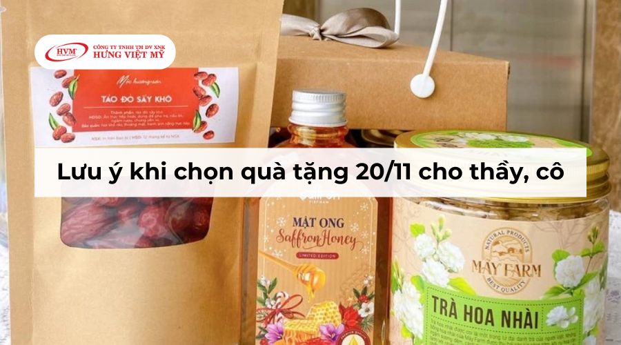 Lưu ý khi chọn quà tặng 20/11 cho thầy, cô