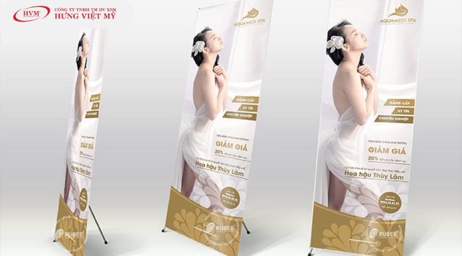 mẫu standee đẹp thời trang