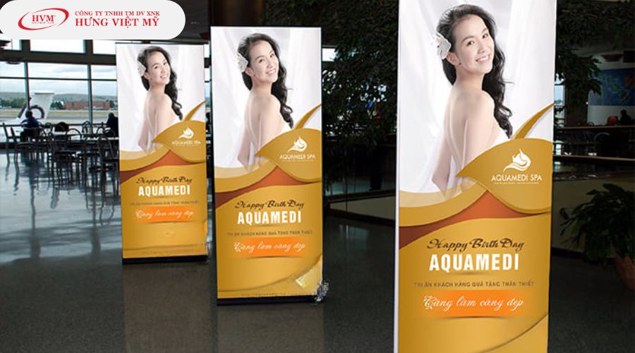 mẫu standee đẹp sinh nhật