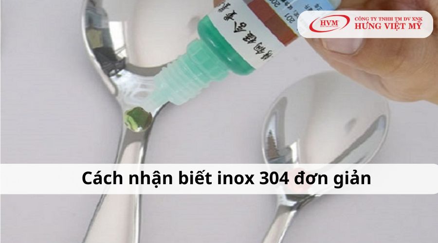 Cách nhận biết inox 304 đơn giản