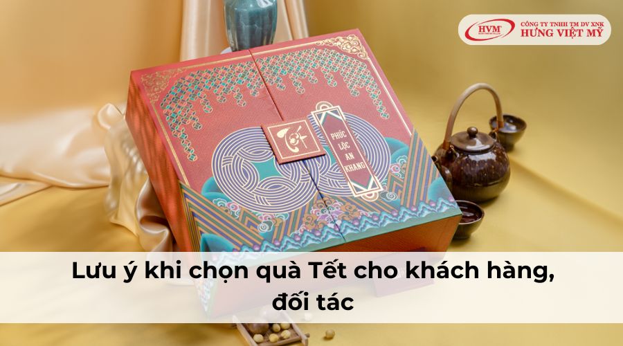 Lưu ý khi chọn quà từ các gợi ý quà Tết cho khách hàng, đối tác