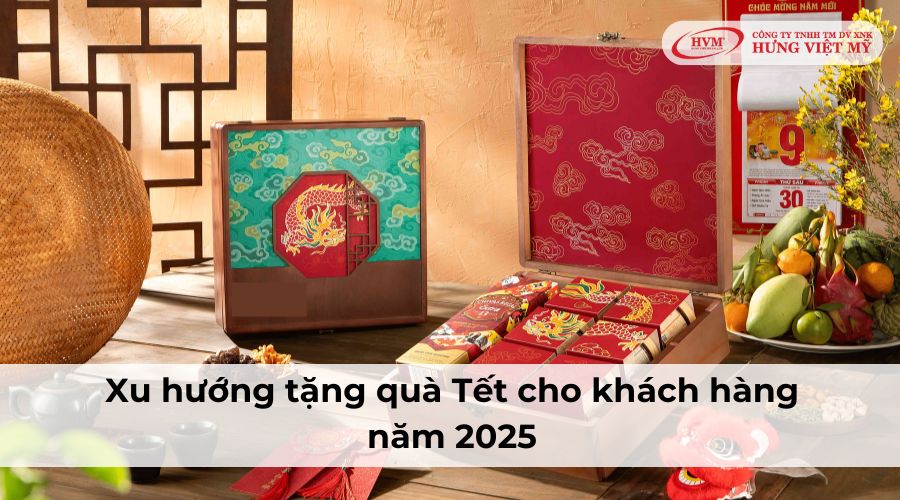 Xu hướng tặng quà Tết cho khách hàng năm 2025