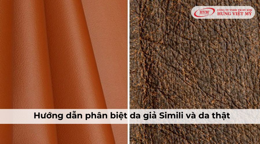 Hướng dẫn phân biệt da giả Simili với da thật