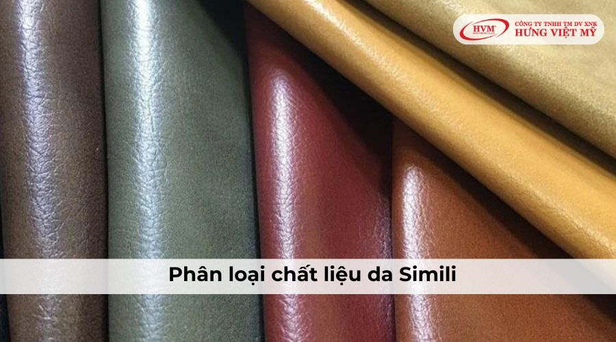 Phân loại chất liệu da Simili 