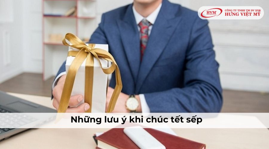 Lưu ý quan trọng khi chúc Tết sếp