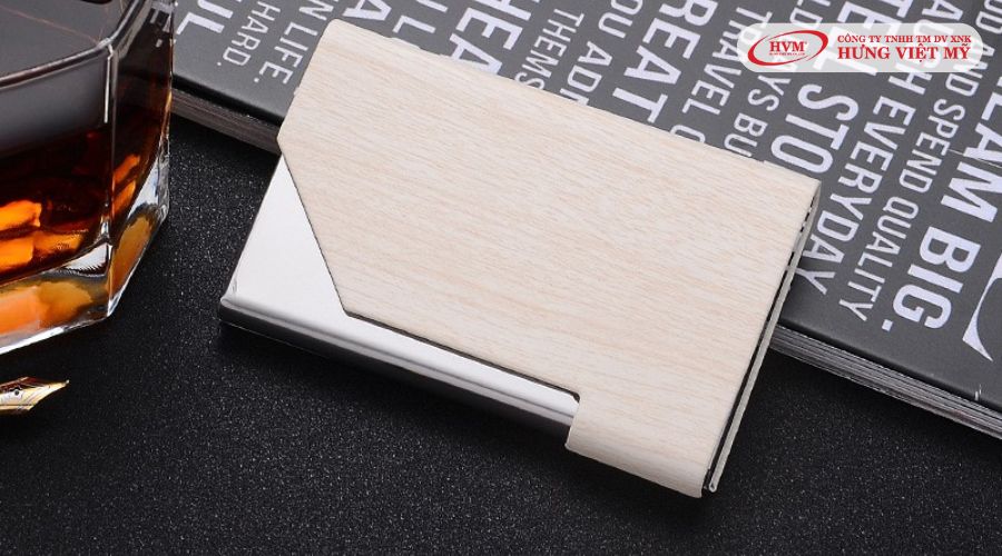 Mẫu sổ đựng card bo góc đơn giản