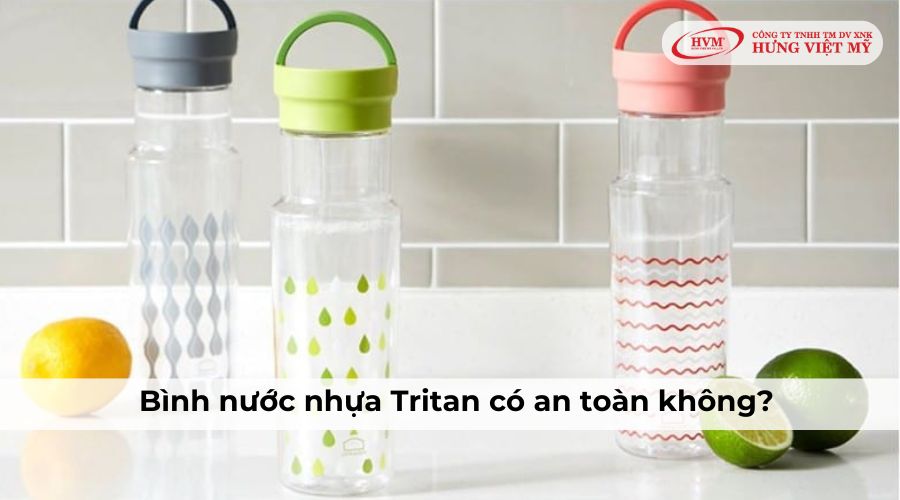 Bình nước nhựa Tritan có an toàn không? Bình nước nhựa Tritan rất an toàn cho sức khỏe 