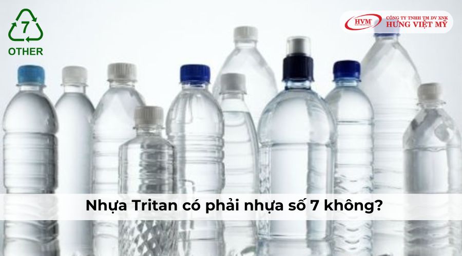 Nhựa Tritan có phải nhựa số 7 không? Nhựa Tritan được phân loại là nhựa số 7