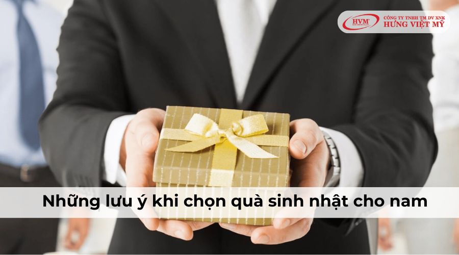 Lưu ý khi chọn quà sinh nhật cho nam