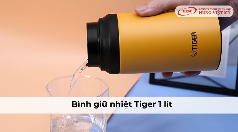 Bình giữ nhiệt Tiger 1 lít là sản phẩm nổi bật khi nhắc đến bình giữ nhiệt 1 lít của Nhật 