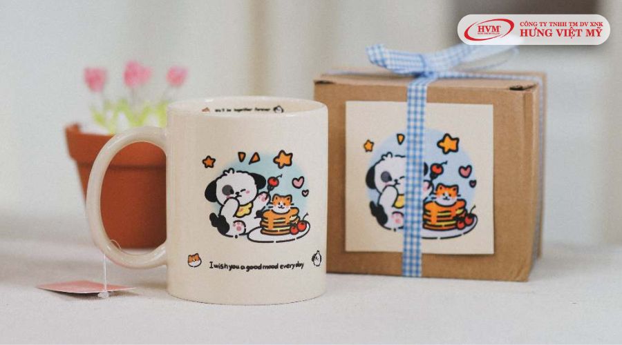 Ly sứ quà tặng sinh nhật cute