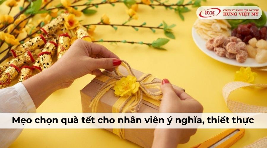 Mẹo chọn quà Tết ý nghĩa cho nhân viên